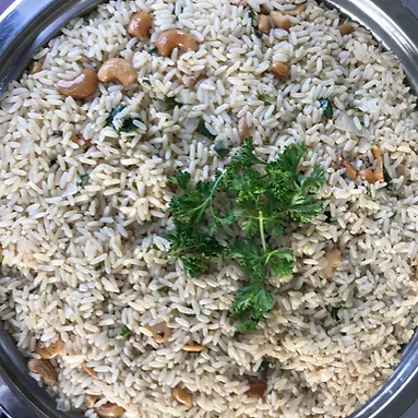 Rice Pilaf with Cashews