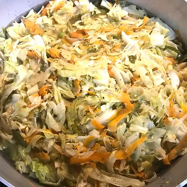 Slow-Cooked Saute Cabbage