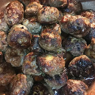 Vegan Truffle-Mushroom Meatballs